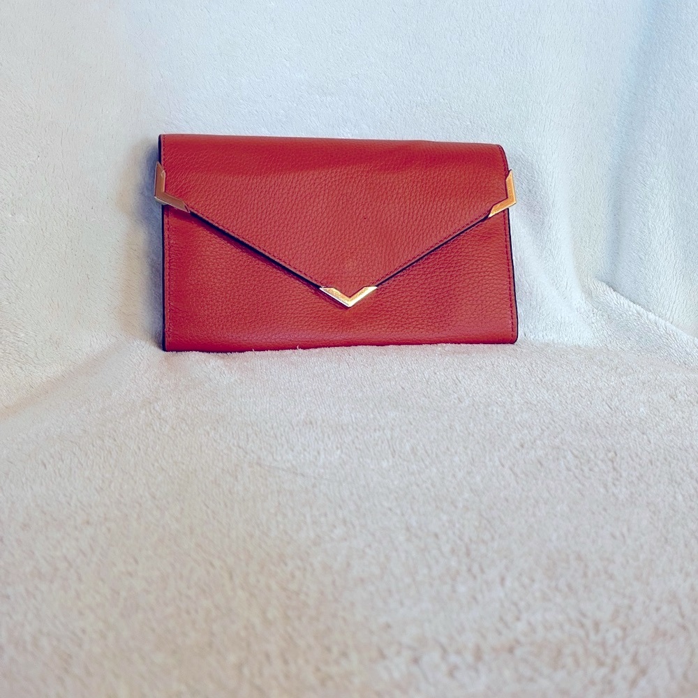 Sak’s Fifth Avenue Orange Leather Walker